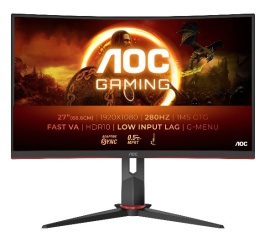 MONITOR AOC C27G2ZE 1920X1080PX 240HZ 0.5MS CURVED