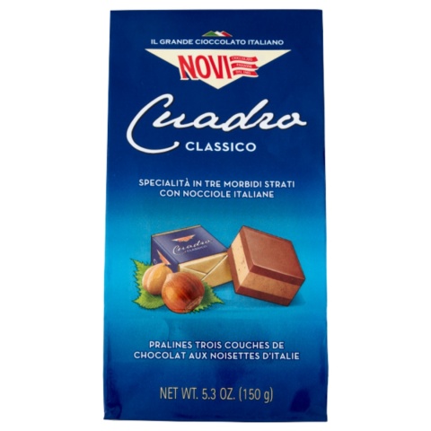 NOVI CUADRO Classico Włoskie Czekoladki 150g NOVI CUADRO Classico Włoskie Czekoladki 150g