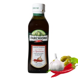 OLIWA EXTRA VERGINE CZOSNEK I PEPERONCINO 0,25L - FARCHIONI
