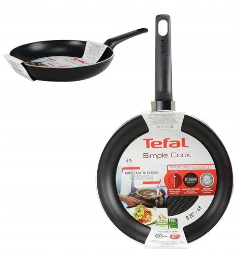 Patelnia TEFAL B5560553 Simple Cook TYTANOWA 26cm