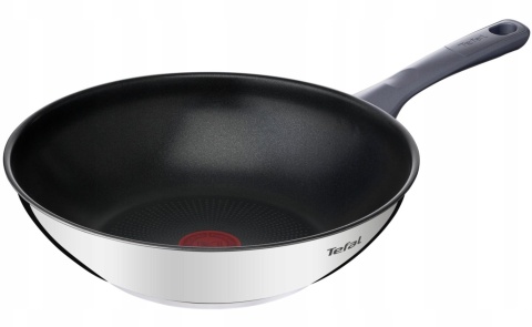 Patelnia Wok z pokrywką TEFAL Daily Cook G7309955 28cm indukcja stalowy