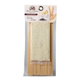 SAPORI NOSTRANI Makaron SPAGHETTI 250g Przyprawa Cacio e Pepe 50g