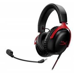 SŁUCHAWKI HYPERX CLOUD III BLACK/RED (727A9AA) - OUTLET