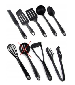 ZESTAW AKCESORIÓW KUCHENNYCH TEFAL BIENVENUE K001S925 - OUTLET