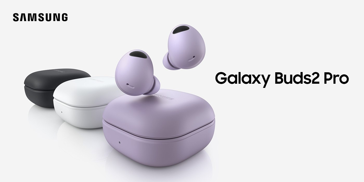 Nowe bezprzewodowe słuchawki douszne Samsung Galaxy Buds2 Pro